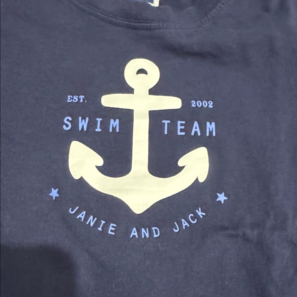 Janie and Jack Navy and Gray Anchor Set - Picture 4 of 6